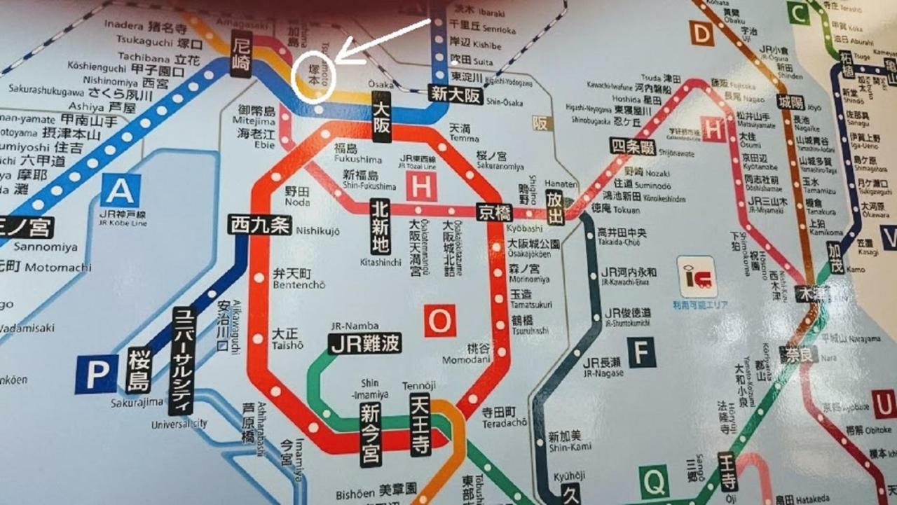 Abc Osaka Apartment Ngoại thất bức ảnh